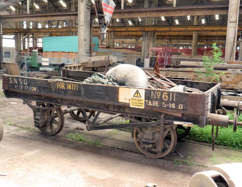 Second Caledonian Pin wagon, Dockyard Yard No. 611