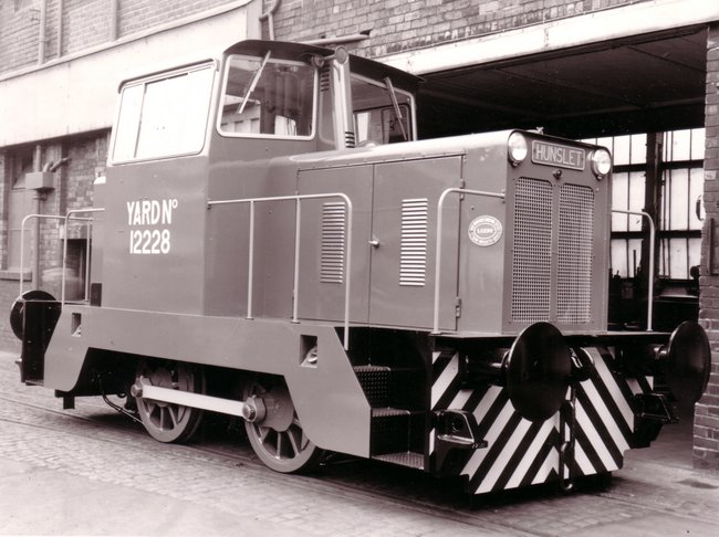 Hunslet works photograph of Allington Castle